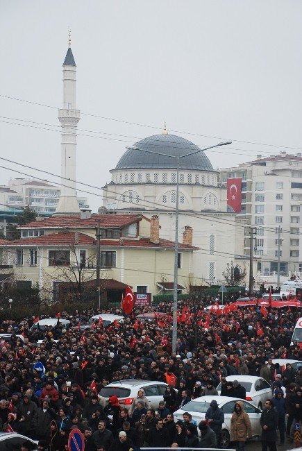 Tekirdağ, Şehidini Son Yolculuğuna Uğurladı