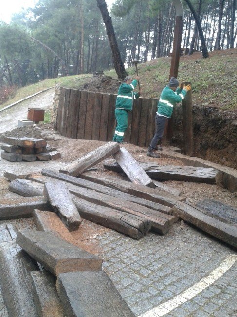 Ekopark’ta Bakım Onarım Çalışmaları Devam Ediyor