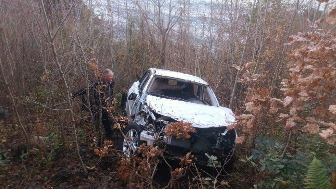 Kastamonu’da Uçuruma Yuvarlanmış Lüks Cip Bulundu