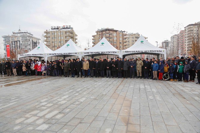 Şehitkamil’de Şehitler Anıldı