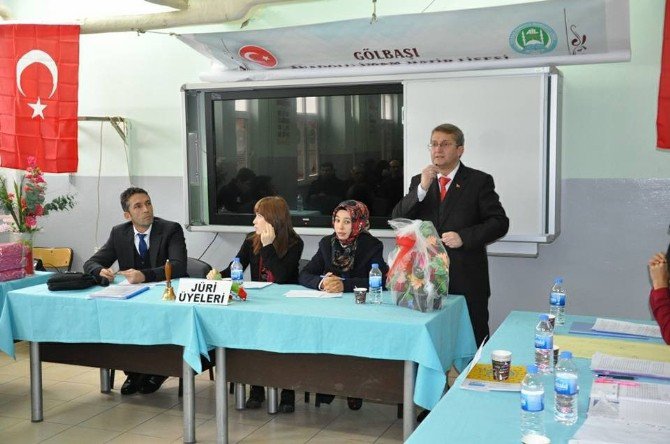 Gölbaşı İmam Hatip Lisesinde Münazara Düzenlendi