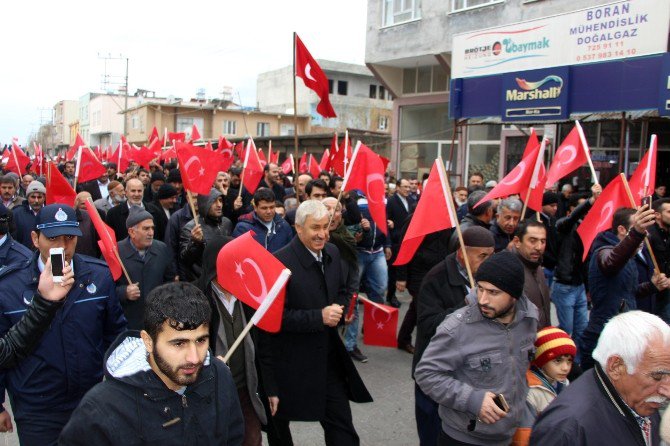 Adıyaman Kahta’da Teröre Lanet Yürüyüşü