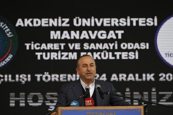 Dışişleri Bakanı Çavuşoğlu Antalya’da