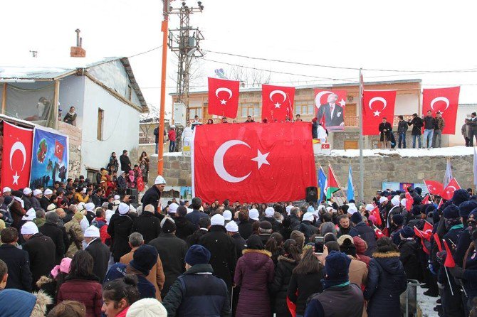 Sarıkamış Şehitleri Şenkaya’da Anıldı