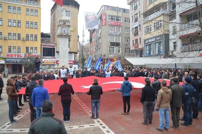 Fatsa’da Türk Eğitim-sen’den Teröre Tepki