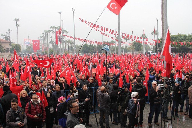 Mersin Teröre Karşı Tek Yürek Oldu