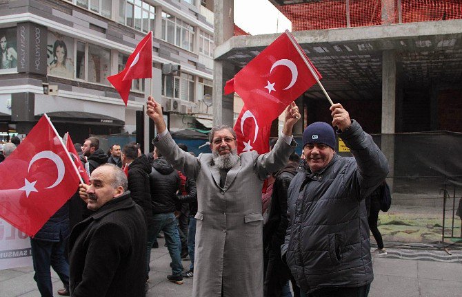 Samsun Teröre Karşı Yürüdü