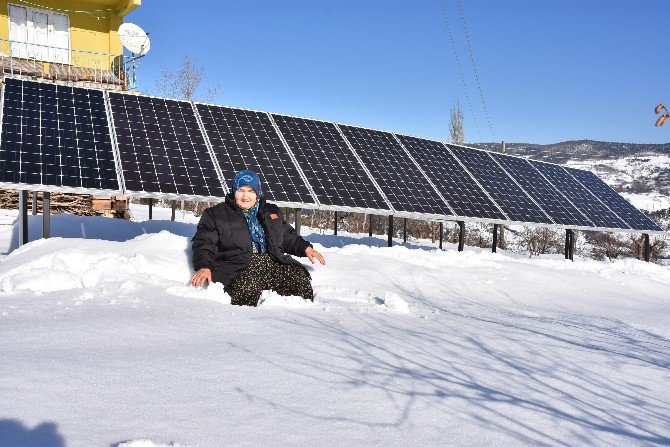 Kezban Teyze Köyüne Güneş Enerji Santrali Kurdu