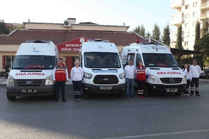 Bayraklı’da Ambulans Sayısı Üçe Çıktı