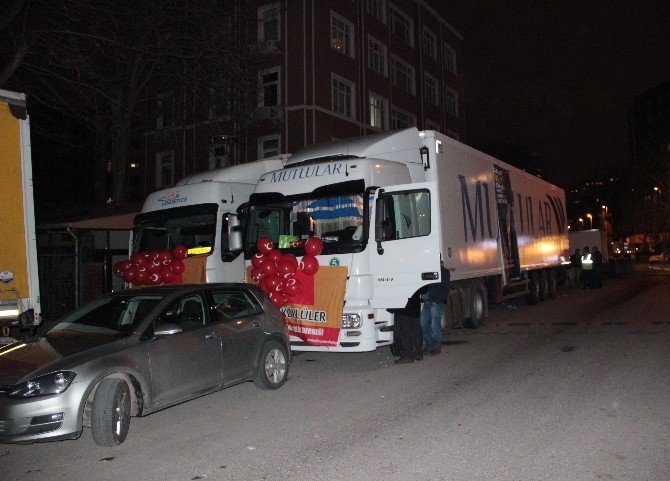 Erenköy’den Halep’e 6 Tır Yardım