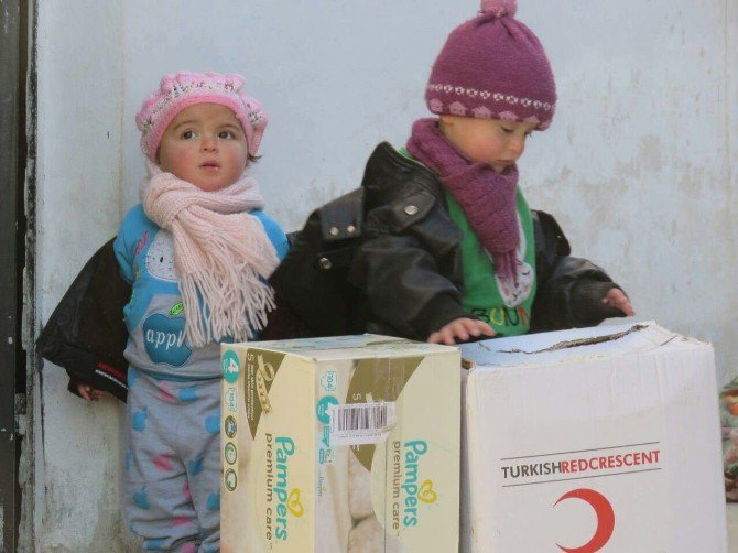 Bursa’nın Yardımları Halepli Çocuklara Ulaştı