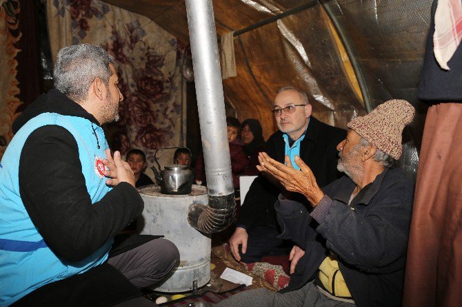 Diyanet’ten Halep’ten Tahliye Edilenlere Yardım