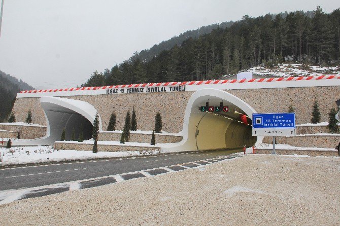 Ilgaz Dağı Yolunda Ulaşım 35 Dakikadan 8 Dakikaya Düşüyor