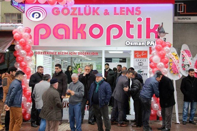 Başkan Hatipoğlu Optik Açılışına Katıldı