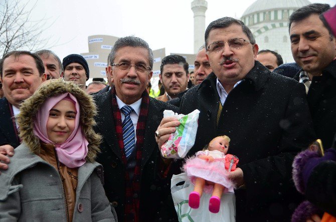 Halep’e Yardım Tırları Pursaklar’dan Yola Çıktı