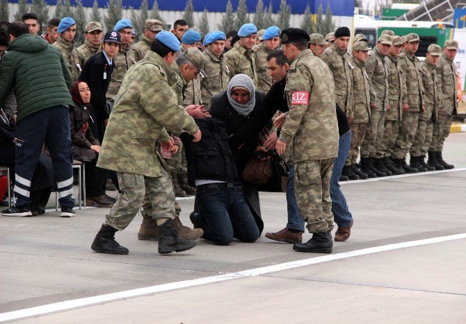 El-bab Şehidi Memleketine Uğurlandı