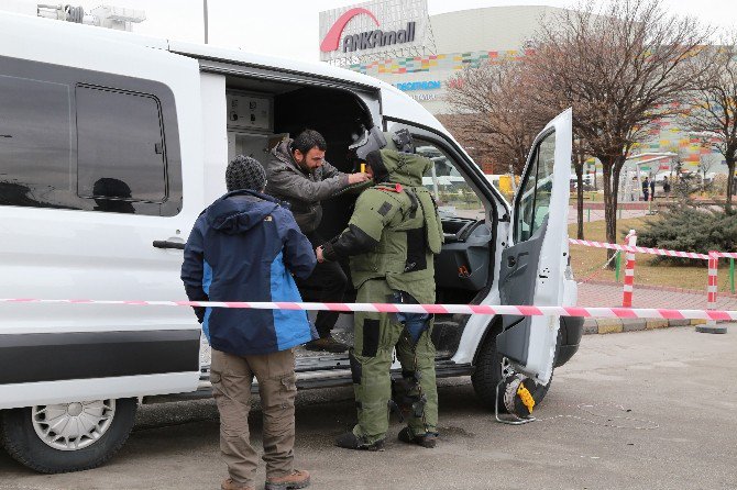 Ankamall Avm’de Bomba Paniği