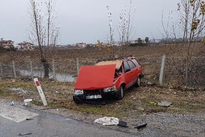 Manavgat’ta Trafik Kazası: 4 Yaralı