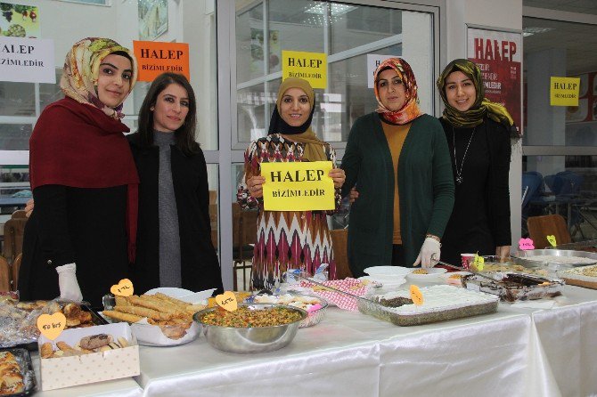 Adıyaman Kyk Öğrencileri Halep İçin Kermes Düzenledi