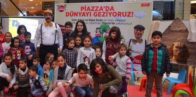 Miniklerin Dünyayı Tanıma Turu Piazza’da Tamamladı