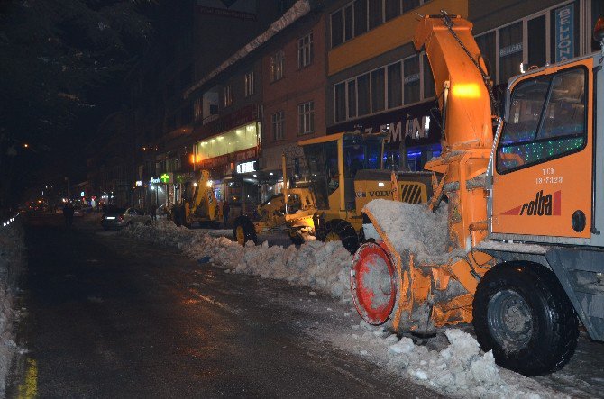 Tatvan’da Kar Temizleme Çalışması