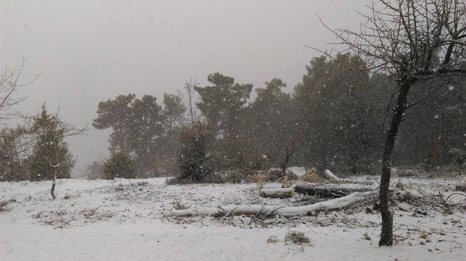 Aydın’a Yılın İlk Karı Düştü