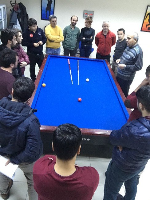 Bilardo Aday Hakem Kursu Düzce’de Yapıldı