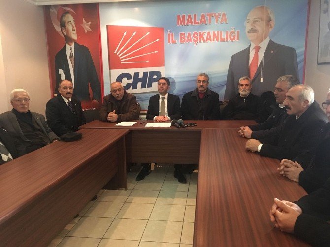 Chp Malatya İl Başkanlığı Bünyesinde Emek Bürosu Kuruldu