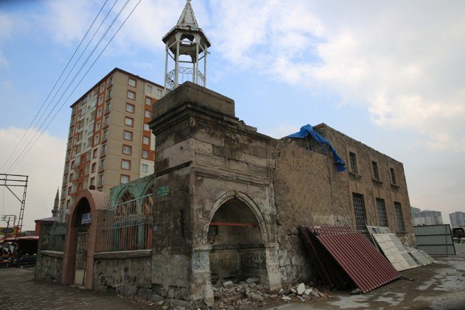 Osmanlı Dönemi Kültür Mirası Peynirli Cami Melikgazi Belediyesi’ne Emanet