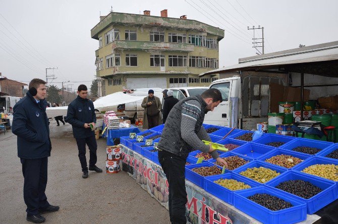 Sivrihisar Belediye Zabıta Ekiplerinden Pazar Denetimi