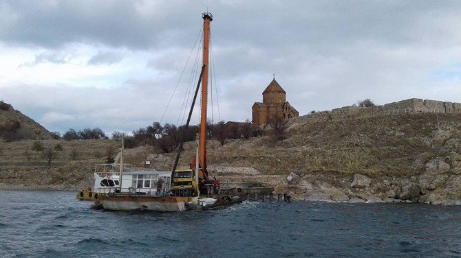 Akdamar Adası Yeni İskelesine Kavuşuyor