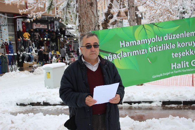 Başkan Gürsoy’dan Ağaçları Koruyan Odunpazarı’na Teşekkür