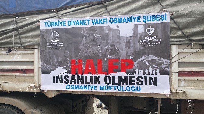 Halep’ten Tahliye Edilen Suriye’lilere Yardımlar Sürüyor