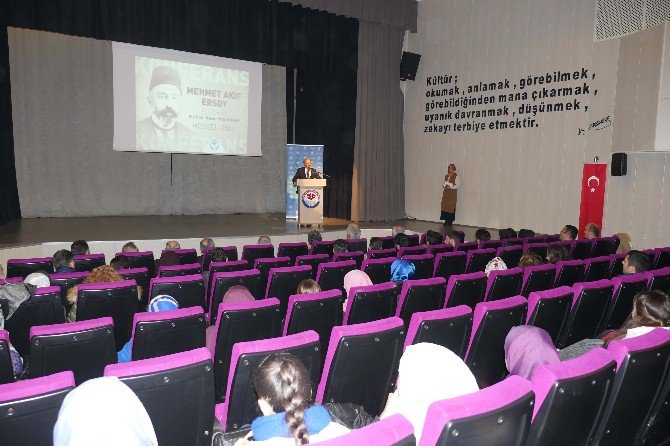 Mehmet Akif Ersoy Vefatının 80. Yıldönümünde Trabzon’da Anıldı