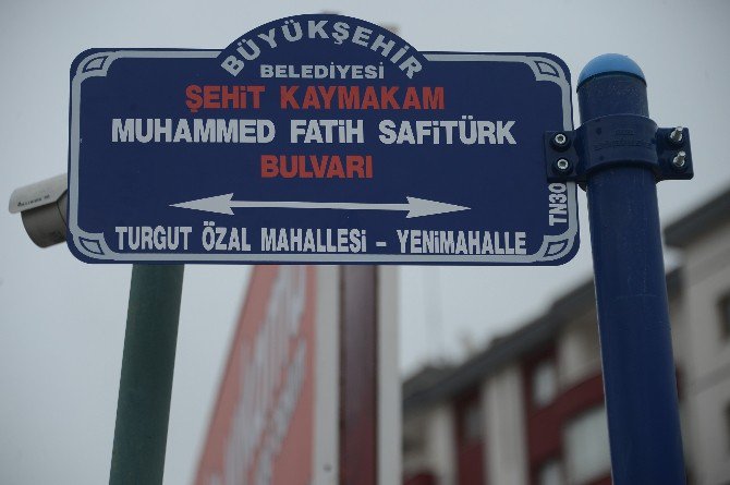 Şehit Kaymakamın Adı Ankara’da Yaşayacak