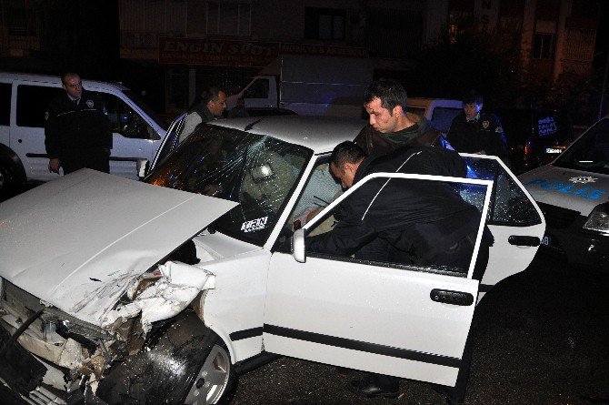 Polisten Kaçan Alkollü Sürücü, Kaçtığına Pişman Oldu