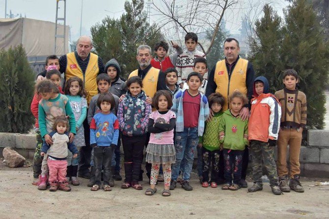 Yardımlar Halepli Çocuklara Can Suyu Oldu