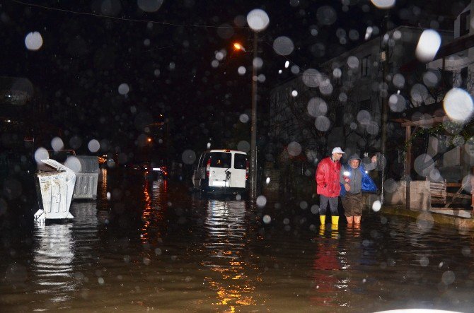 Sapanca’da Su Baskını