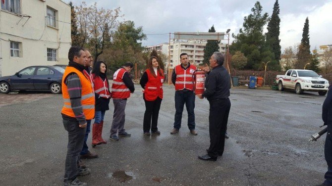 Yangın Eğitimi Verildi