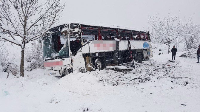 (Düzeltme) Sinop’ta Otobüs Kazası: 4 Ölü, 28 Yaralı