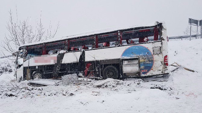 (Düzeltme) Sinop’ta Otobüs Kazası: 4 Ölü, 28 Yaralı