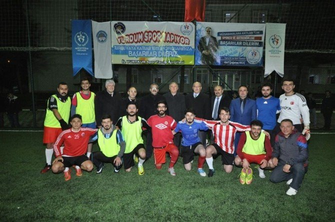 Tokat’ta “Yurdum Spor Yapıyor” Futbol Turnuvası