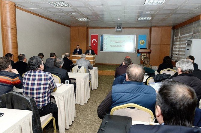 Orman Bölge Müdürlüğü’nde, 2016 Yılı Kadastro Faaliyetleri Değerlendirme Toplantısı Düzenlendi