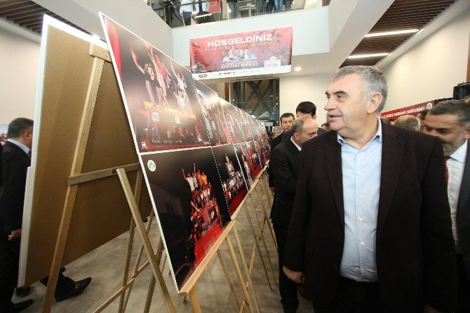 15 Temmuz Şehit Ve Gazileri Anısına Fotoğraf Sergisine Büyük İlgi