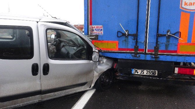 Aksaray’da Trafik Kazası: 1 Yaralı