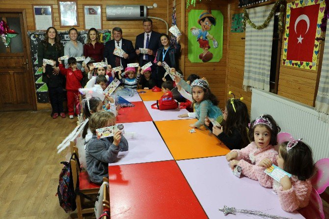 Başkan Ergün’den Çocuklara Yeni Yıl Hediyesi