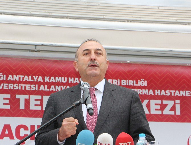 Bakan Çavuşoğlu: 