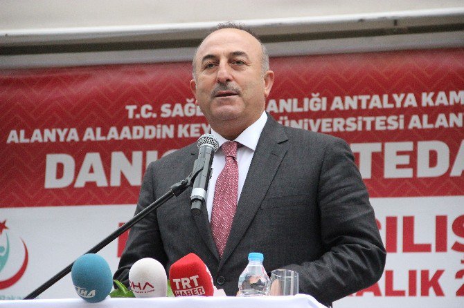 Bakan Çavuşoğlu, Alanya’da Danışma Ve Tedavi Merkezi Açtı