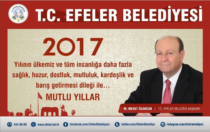 Başkan Özakcan’ın Yeni Yıl Mesajı