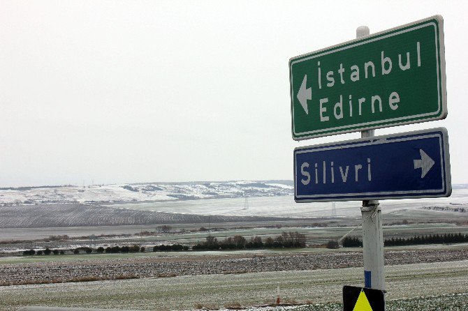 Silivri Beyaza Büründü